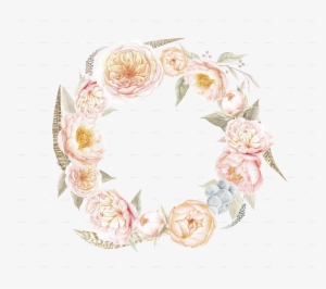 Vector Black And White Stock Bouquets By Larabriffa - Vintage Floral Wreath Png