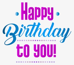 Happy Birthday Clipart Png Image