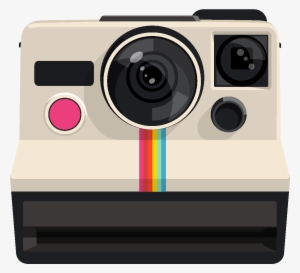 Fashion Minimalist Shooting Camera Vector - Clip Art Polaroid Camera Png