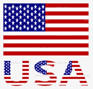 Usa Flag With Name