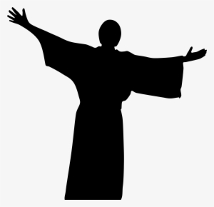 Christ On The Cross Silhouette At Getdrawings - Jesus Silhouette Png