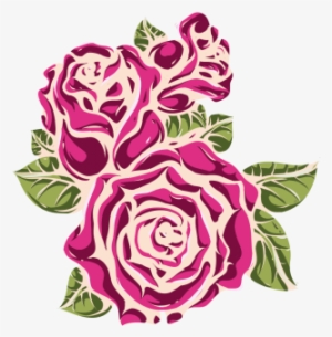 Pink Watercolor Ink Flower Png Vector Hand Made Style, - Watercolor Painting