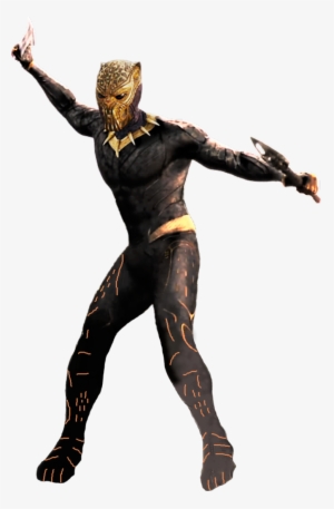 Mcu Black Panther Golden Freeuse Stock - Killmonger Golden Jaguar Suit