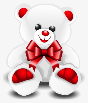 White Teddy Bear Png