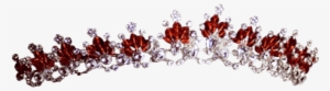 Orange Crystal Tiara - Tiara Medieval Png