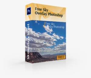 Free Photoshop Sky Overlays Cover Box - Adobe Photoshop