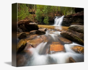 Blue Drawing Waterfall Image Transparent Stock - Blue Ridge Mountain Waterfall