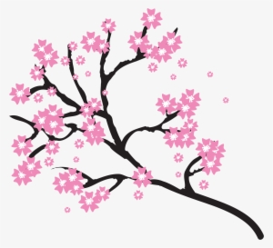 Cherry Blossoms Png - Transparent Background Cherry Blossom Clipart