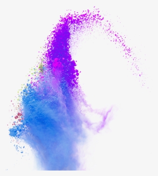 Ribbon Smoke Colorful Watercolor Power Colorsplash - Humo De Colores Png