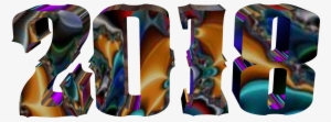 2018 Happy New Year Png Hd - Pattern