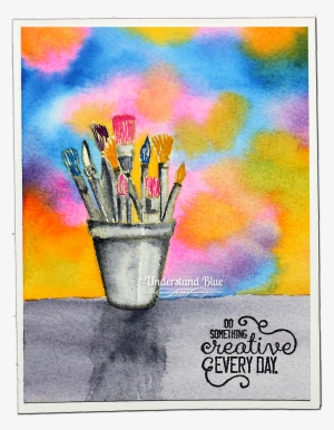 Jpg Royalty Free Library Cards Drawing Watercolor - Watercolor Painting