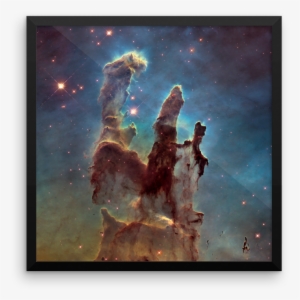 Eagle Nebula 'pillars Of Creation' - Pillars Of Creation - 640x360 PNG ...