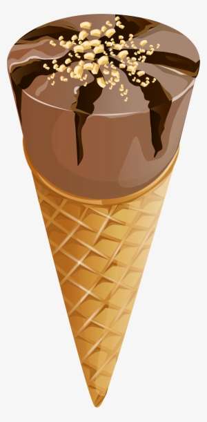 Chocolate Ice Cream Transparent Png Clip Art Image - Chocolate Ice Cream Transparent