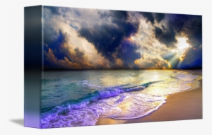 Beaches With Blue Clouds