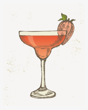Watercolor Margarita Png Picture Library Download - Cocktail Drawing