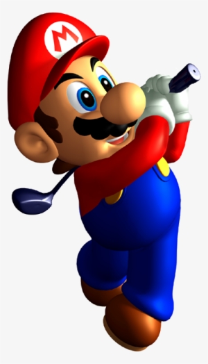 Mario Golf Png Jpg Royalty Free Download - Mario Golf 64 Mario