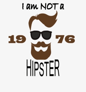 Funny T For Guys With Beards But That Are Not 1976 - Illustration