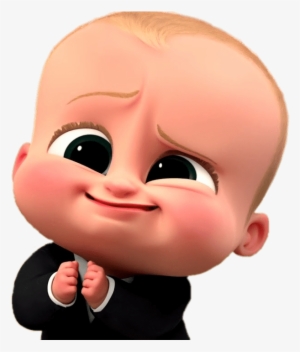 Boss Baby Cute Face - Boss Baby Vector Png