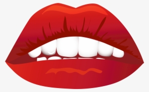 Lips Png Clipart Image - Kiss Clipart