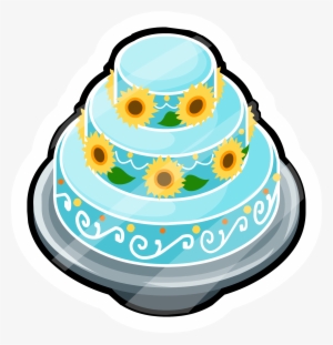 Birthday Cake Pin Icon - Birthday Cake