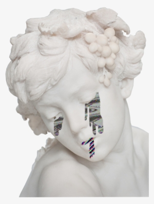 Shop From Unique Angel Stickers On Redbubble - Vaporwave Statue Png