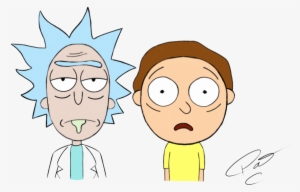 Rick And Morty Png Pic - Rick And Morty Portrait