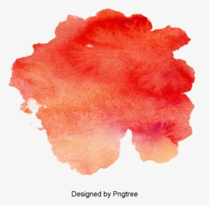 Orange Watercolor Effect, Orange Clipart, Watercolor - Watercolor Painting