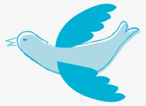 Blue Bird Line Art PNG Transparent Images Free Download, Vector Files