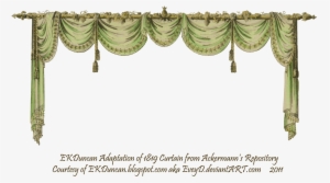 Curtain Only Png - Green Curtains Png
