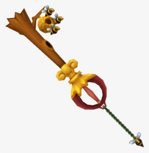Gold Sword - Http - //images - Wikia - Com/kingdomhearts/i - Kingdom Hearts 2 Winnie The Pooh Keyblade