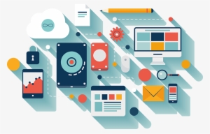 Png Files Software Transparent Download - Hardware And Software Illustration