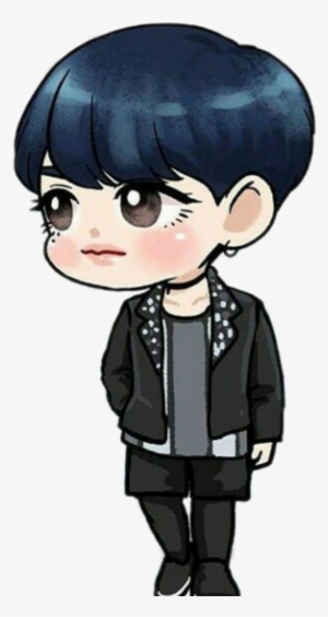 Clip Black And White Stock Got Fan Art Never Ever K - Got7 Yugyeom Cartoon