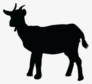 Bull Png Images Transparent Free Download - Silhouette Of Goat