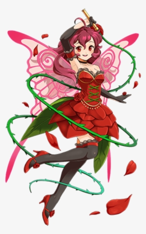 Rose Transparent - Red Fairy Png