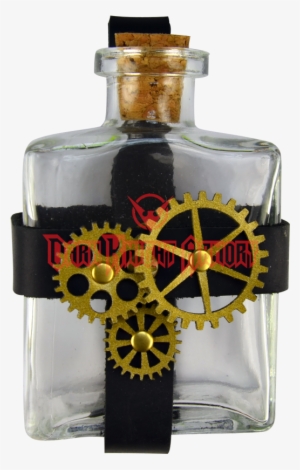 Glass Bottle With Steampunk - Steampunk Potion