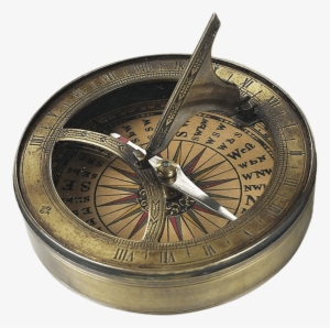 Sun Dial And Compass Png - Sundial Compass