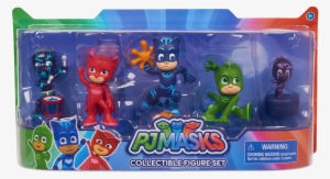 Pj Masks Figure Asst-5pk - Pj Mask Collectible Figure Set