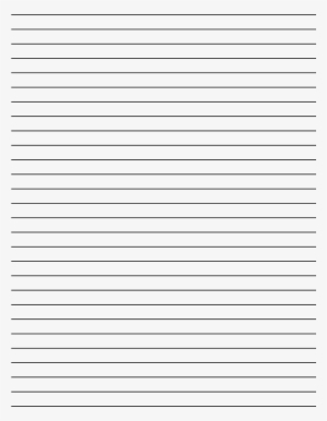 Notebook Paper Template - Parallel