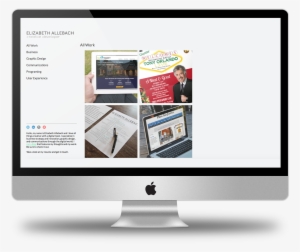 As The Homepage, All The Work Is Arranged Within A - Desktop Computer