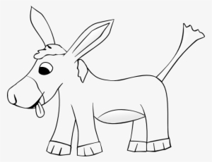 How To Set Use Donkey Outline Svg Vector