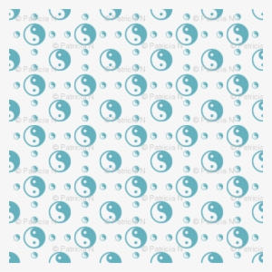 Aqua And White Yin Yang - Does Acid Look Like