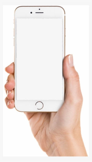 How Much Battery Is Left After You Used Your Helmet - White Smartphone Hand Png