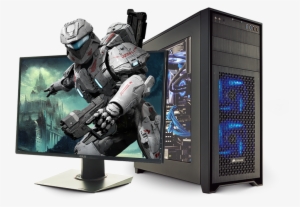 Gaming Computer Png Free Download - Gamer Pc Png