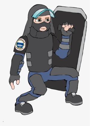 Rainbow Six Siege Clipart - Montagne Rainbow Six Anime