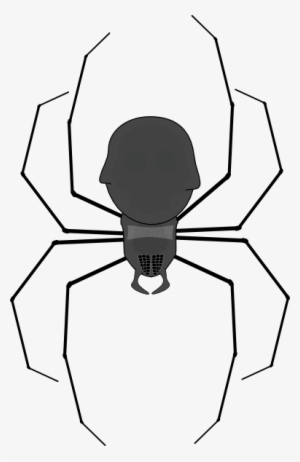 Hanging Spider Svg Clip Arts 384 X 592 Px