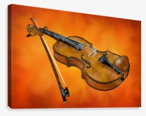 Violessina V - Musical Instruments Paintings On Canvas