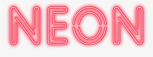 Neon Effect Text Pngpicsartallpngcom Picsart All Png - Picsart Photo Studio