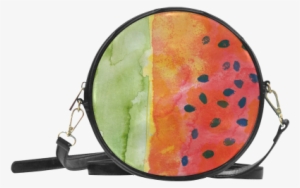 Abstract Watermelon Round Sling Bag - Miraculous Ladybug Marinette Purse