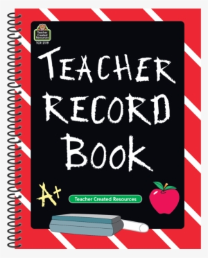 Tcr2119 Chalkboard Teacher Record Book Image - Class Record Book For Teachers