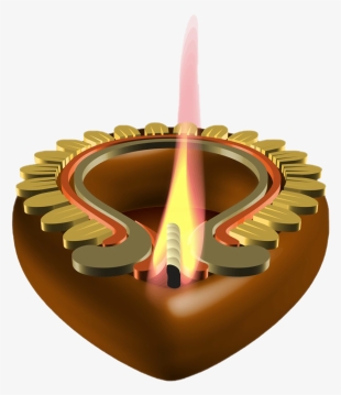 Large Candle Diwali - Diwali Images Hd Png